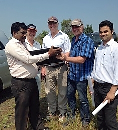 Aamby Valley - field inspections