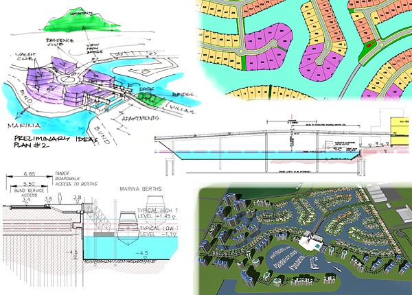 Mo Dao Island Integrated Marina and Canal Waterways Residential Resort